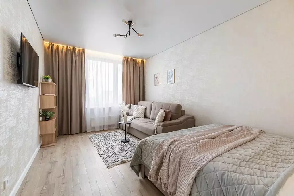 1-к кв. Татарстан, Казань ул. Мансура Хасанова, 13 (40.0 м) - Фото 1