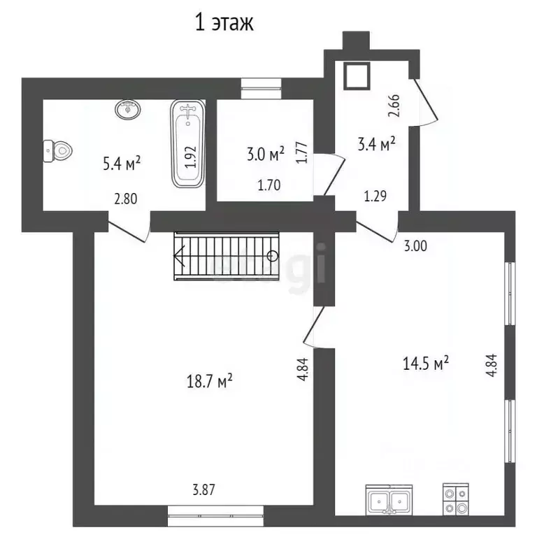 Дом в Ростовская область, Таганрог Луч ДНТ, 25 (72 м) - Фото 1