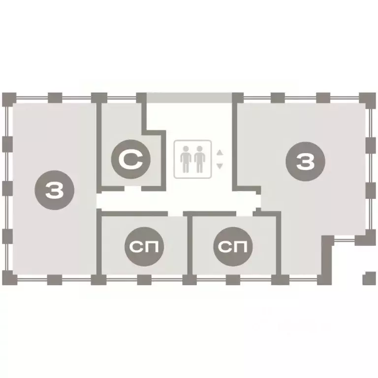 2-к кв. Тюменская область, Тюмень Речной Порт жилой комплекс (97.03 м) - Фото 1