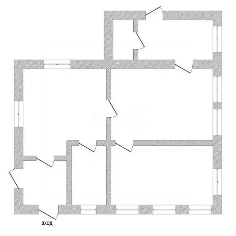 Дом в Нижегородская область, Городец ул. Грибоедова, 25 (57 м) - Фото 2