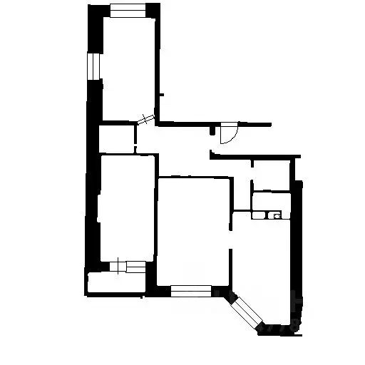 3-к кв. Санкт-Петербург ул. Ворошилова, 33к1 (92.0 м) - Фото 2