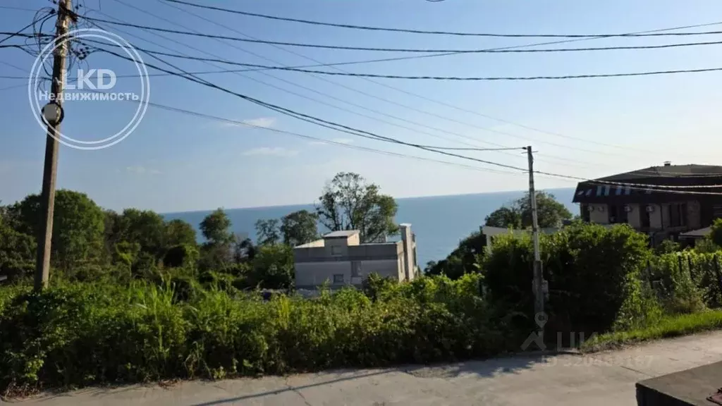 Участок в Краснодарский край, Сочи пос. Вардане, пер. Огородный, 24 ... - Фото 1