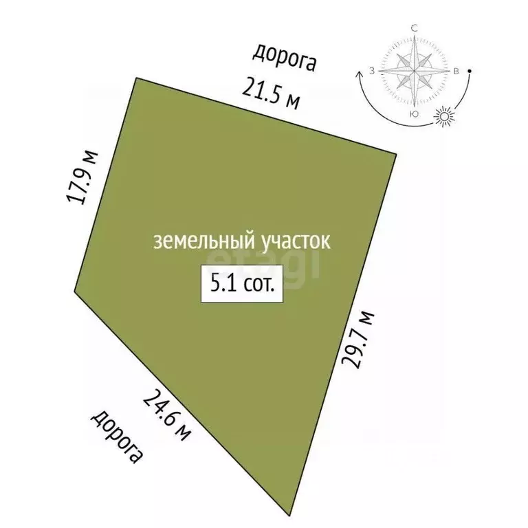 Участок в Ростовская область, Аксайский район, Большелогское с/пос, ... - Фото 2