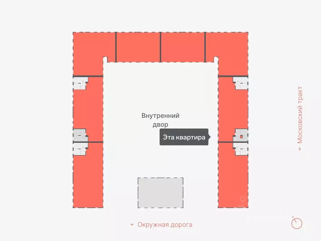 2-к кв. Тюменская область, Тюмень Кремлевская ул., 95 (38.5 м) - Фото 1