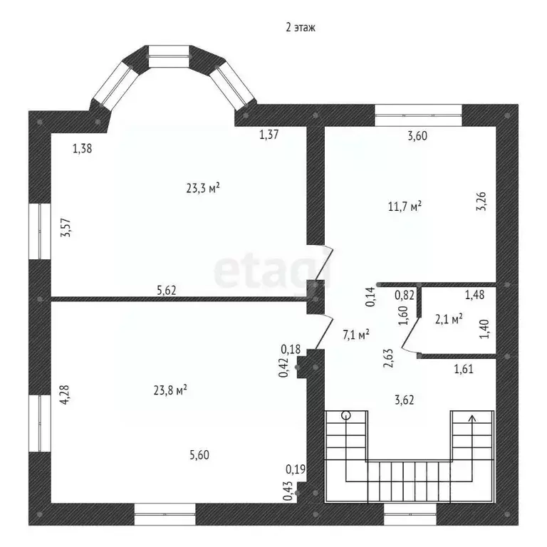 Дом в Башкортостан, Уфа городской округ, с. Нагаево ул. Панорамная ... - Фото 2