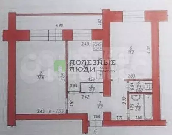 2-к. квартира, 49 м, 2/10 эт. - Фото 0
