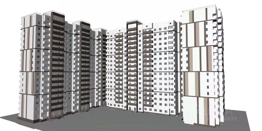 3-к кв. Владимирская область, Владимир Добросельская ул., 178 (80.1 м) - Фото 1
