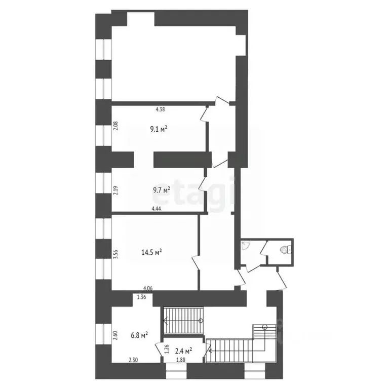 Офис в Костромская область, Кострома ул. Свердлова, 29 (40 м) - Фото 1