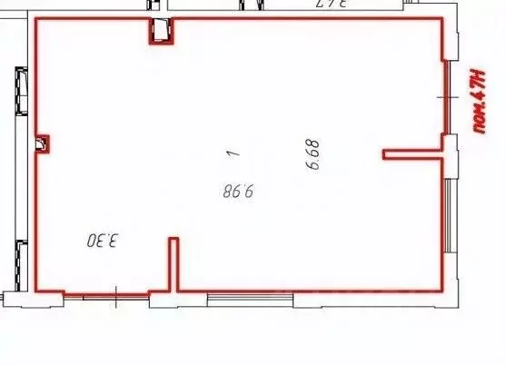 Помещение свободного назначения в Москва ул. Зименковская, 159к3 (66 ... - Фото 2