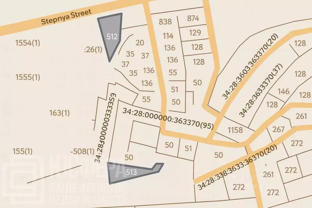 Участок в Волгоградская область, Среднеахтубинский район, Фрунзенское ... - Фото 1