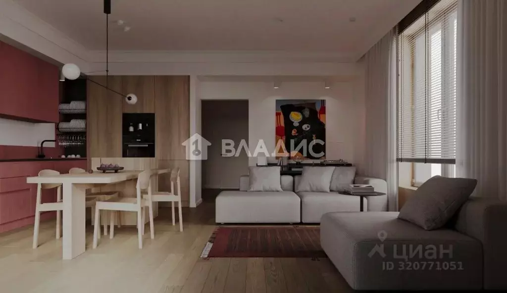 3-к кв. Пензенская область, Пенза ул. Набережная реки Мойки, 2Д (128.2 ... - Фото 1