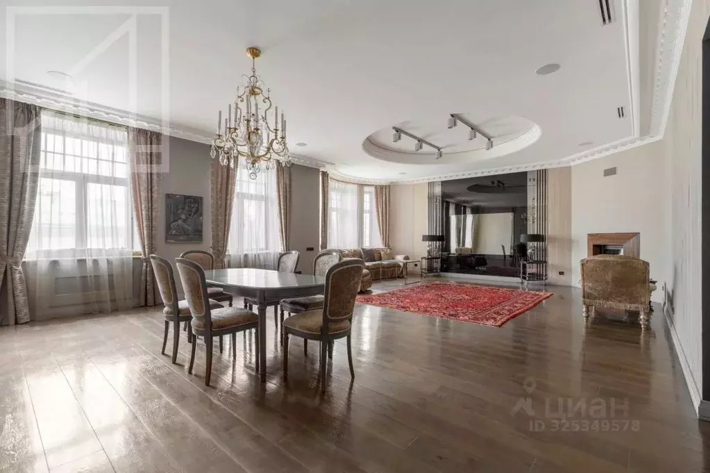 5-к кв. Москва ул. Пречистенка, 27 (250.0 м) - Фото 1