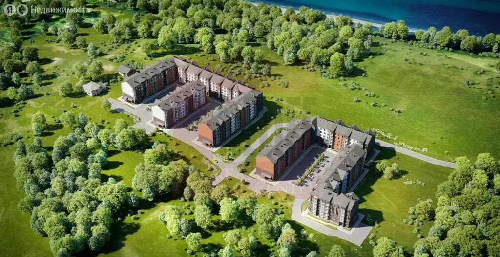 2-комнатная квартира: Пионерский, Прибрежная улица, 21к1 (45.7 м) - Фото 2