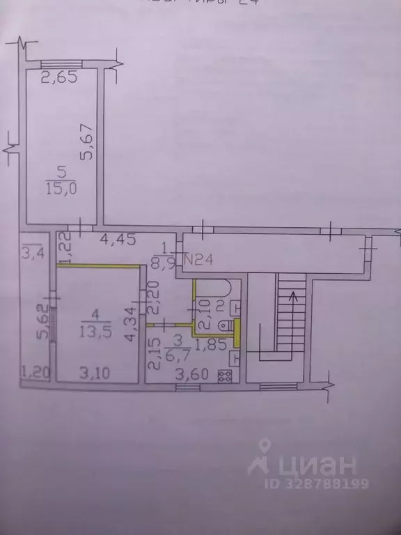 2-к кв. Ленинградская область, Лодейнопольский район, Алеховщинское ... - Фото 1