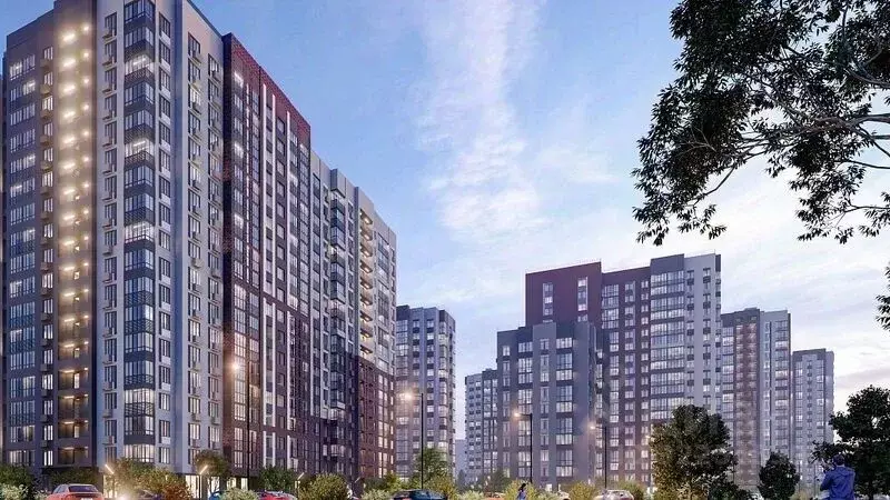 1-к кв. Воронежская область, Воронеж Шилово мкр, Авиапарк жилой ... - Фото 2