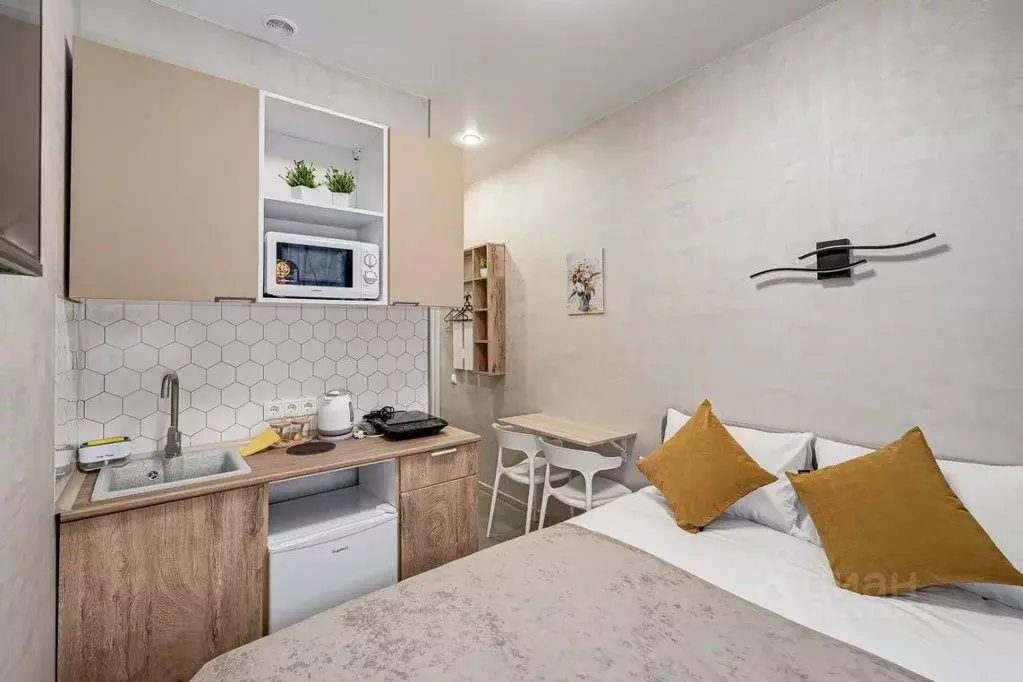 Студия Москва Нагорная ул., 26К1 (15.0 м) - Фото 1