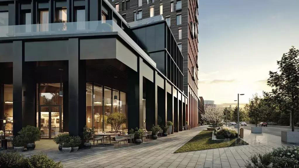 Помещение свободного назначения в Москва Пейв жилой комплекс (433 м) - Фото 2