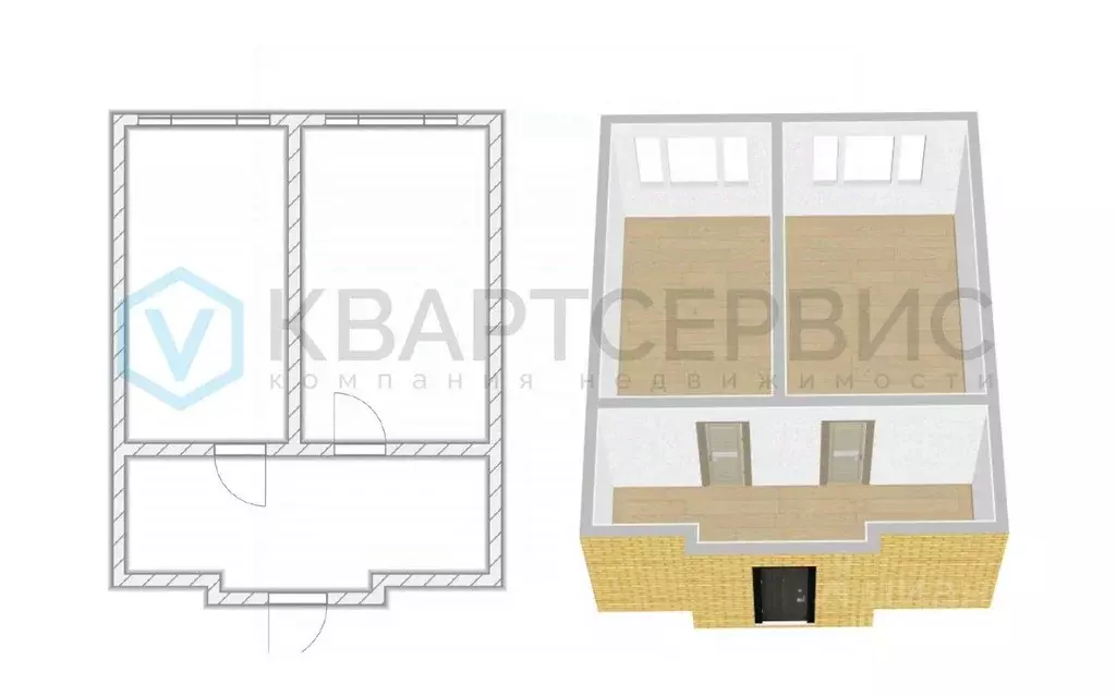 Комната Омская область, Омск Городок Нефтяников мкр, ул. 50 лет ... - Фото 2