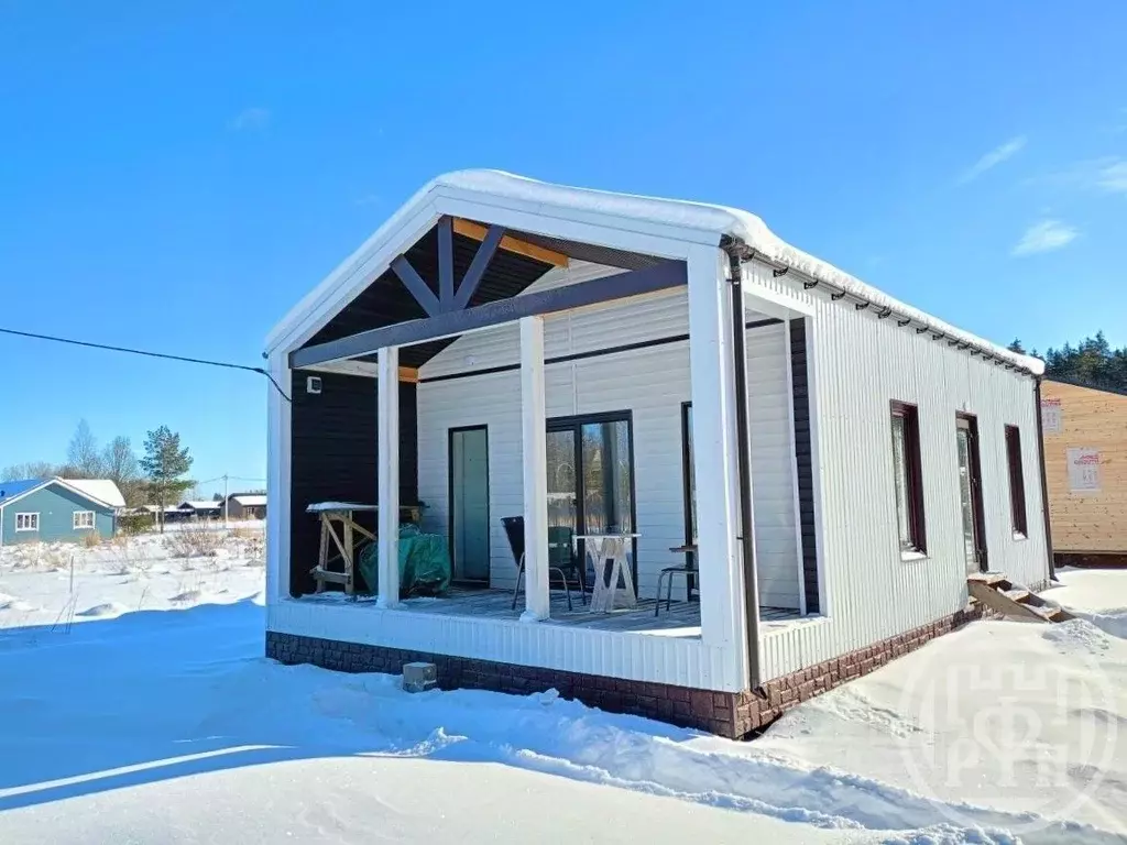 Дом в Ленинградская область, Выборгский район, Полянское с/пос, ... - Фото 1