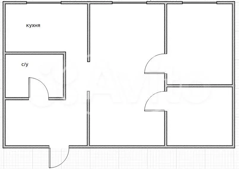 2-к. квартира, 41 м, 2/5 эт. - Фото 0