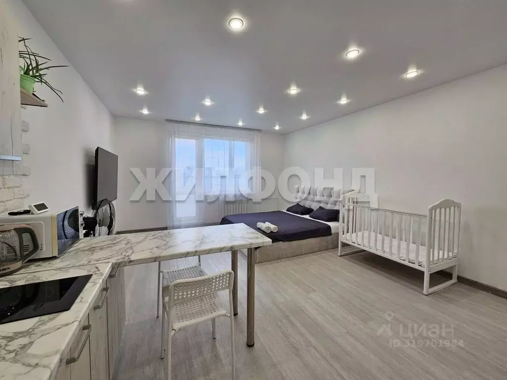 1-к кв. Новосибирская область, Новосибирск ул. Плющихинская, 9 (32.5 ... - Фото 1