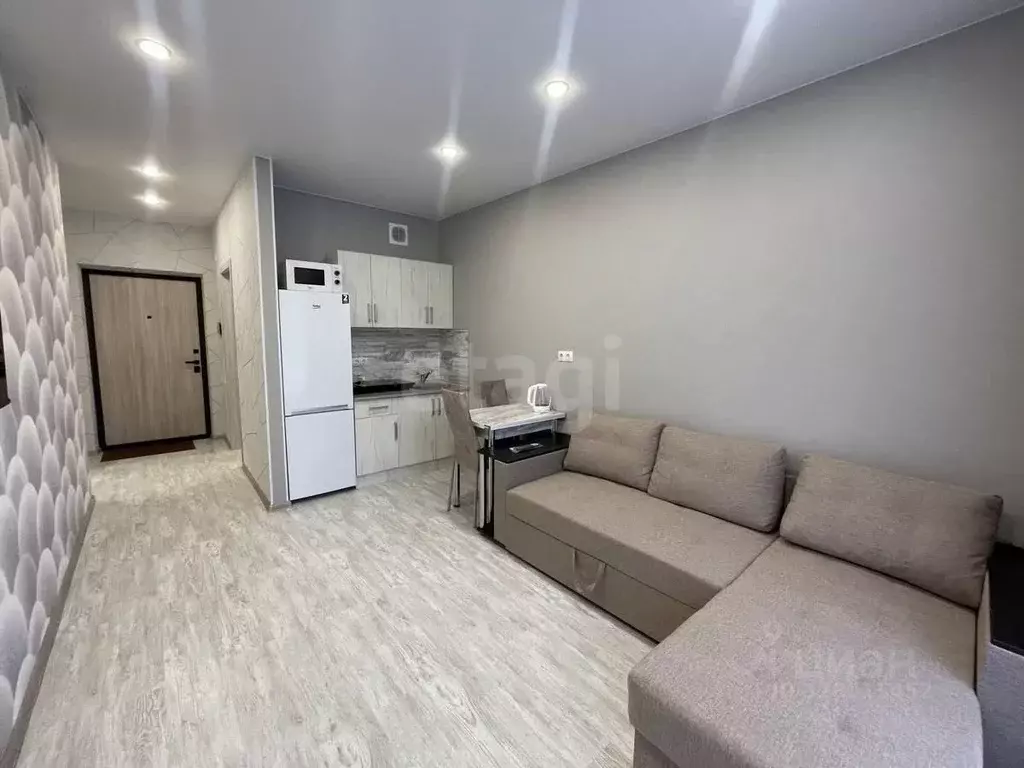 Студия Тюменская область, Тюмень ул. Андрея Приказнова, 7 (23.0 м) - Фото 1