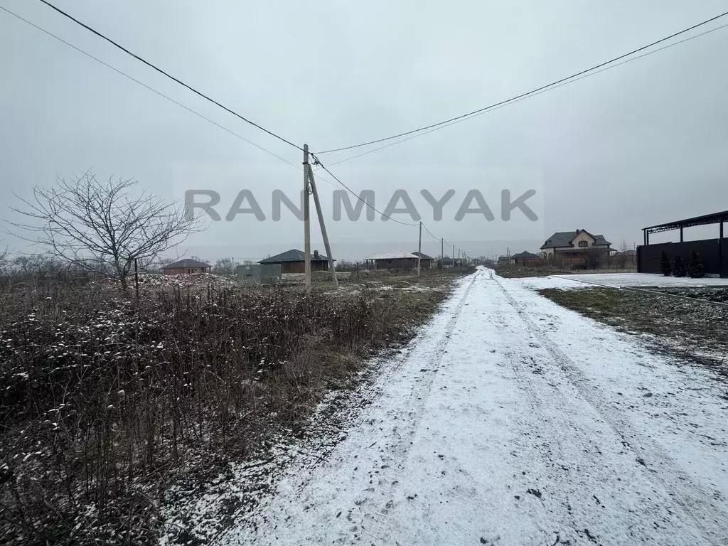 Участок в Адыгея, Майкоп ул. Анны Ахматовой, 20 (6.0 сот.) - Фото 1