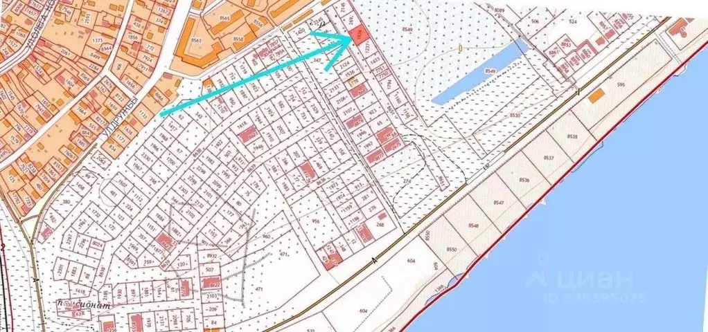 Участок в Крым, Феодосия ул. И. Малышева, 71 (9.0 сот.) - Фото 2