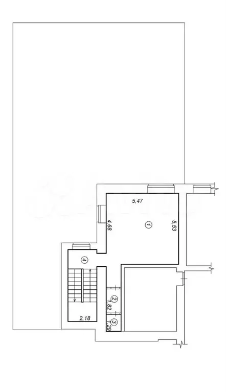 В продаже нежилое помещение пл. 311.8 кв м по ул. Ленина 4 - Фото 1