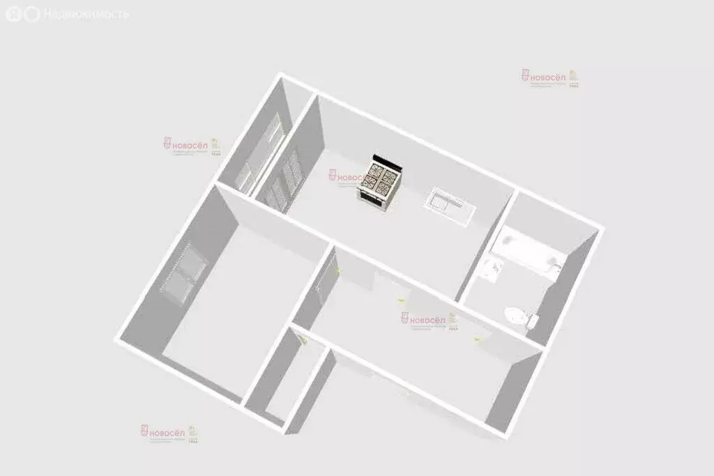 1-комнатная квартира: Верхняя Пышма, Успенский проспект, 113Б (36 м) - Фото 0