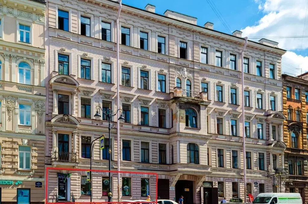 Помещение свободного назначения в Санкт-Петербург ул. Марата, 8 (221 ... - Фото 1