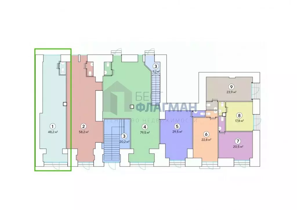 Помещение свободного назначения в Москва 1-я Тверская-Ямская ул., 11 ... - Фото 2