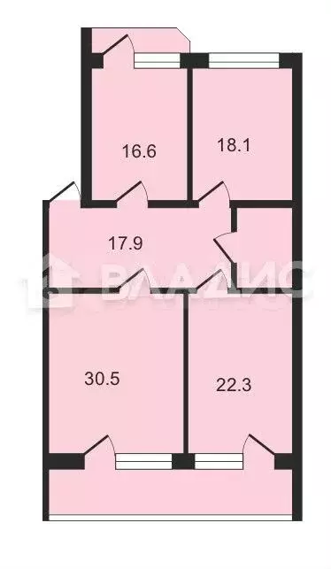 3-к. квартира, 130 м, 1/3 эт. - Фото 0