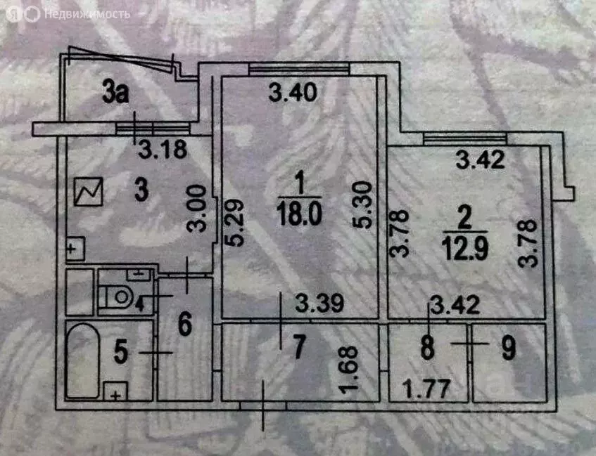 2-комнатная квартира: Москва, Перовская улица, 66к4 (61 м) - Фото 1