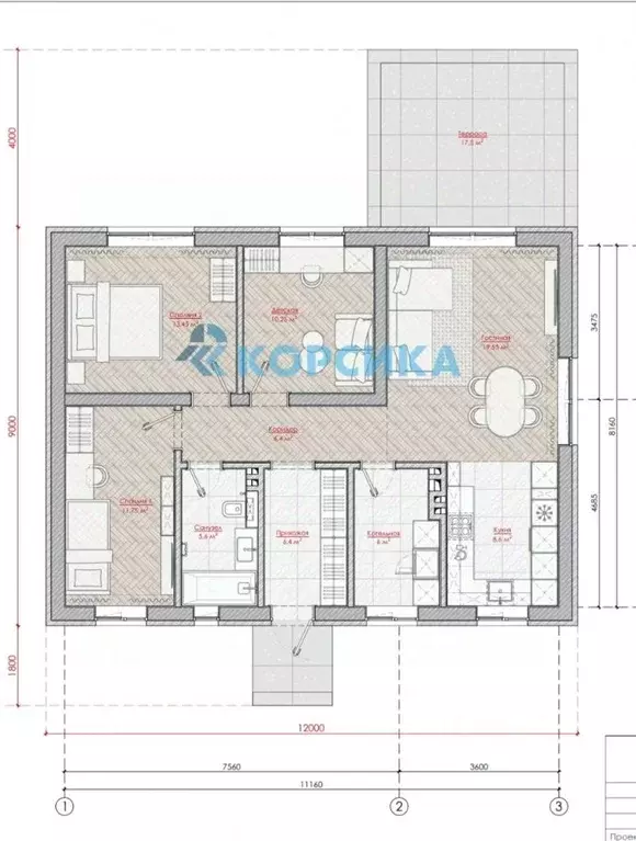 Дом в Татарстан, Тукаевский район, Азьмушкинское с/пос, пос. Новый ул. ... - Фото 1