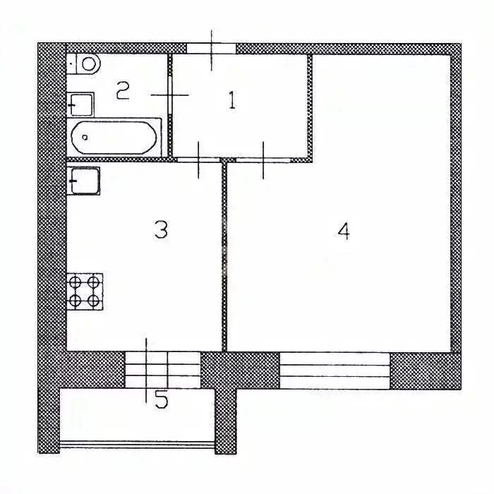 1-к кв. Марий Эл, Йошкар-Ола ул. Западная, 15А (35.0 м) - Фото 2