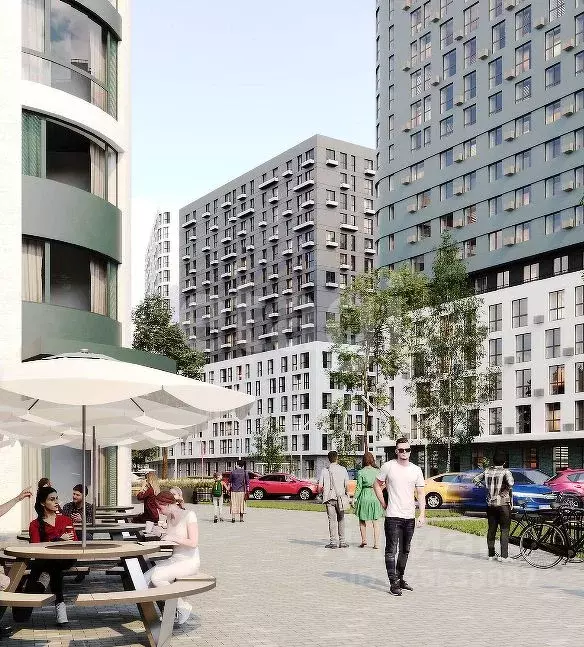 1-к кв. Мордовия, Саранск Вера жилой комплекс (35.8 м) - Фото 1