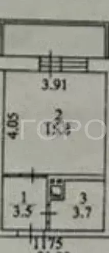 Студия Новосибирская область, Новосибирск 2-я Обская ул., 154 (23.0 м) - Фото 2