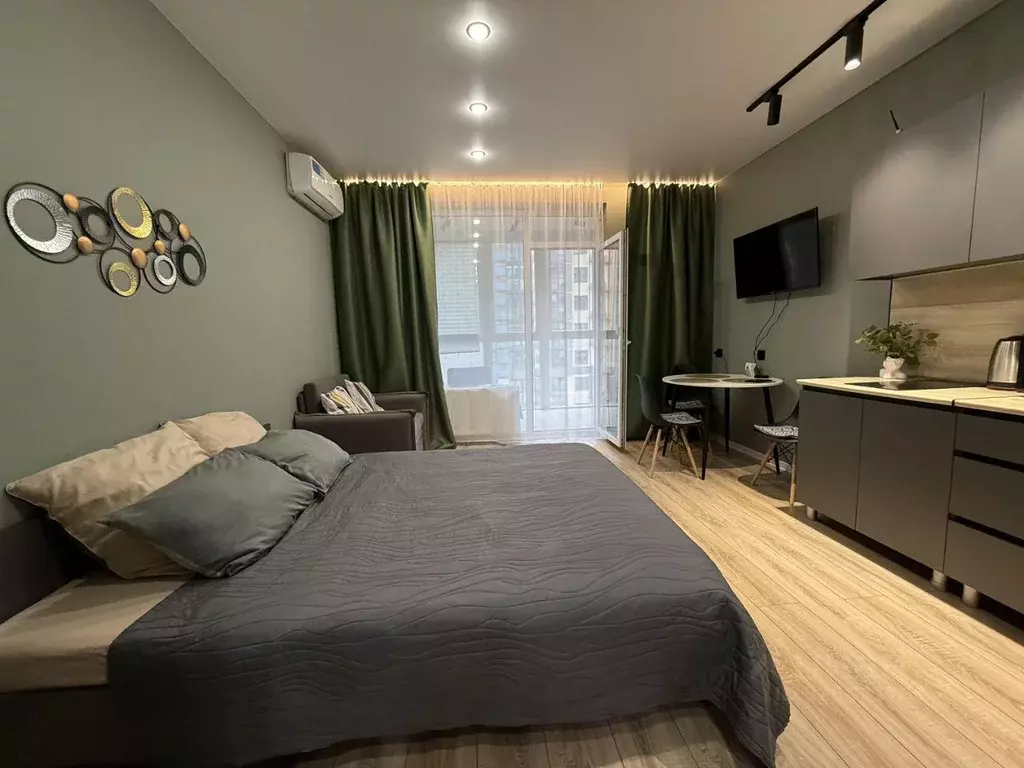 Студия Краснодарский край, Краснодар пос. Знаменский, ул. Природная, ... - Фото 1