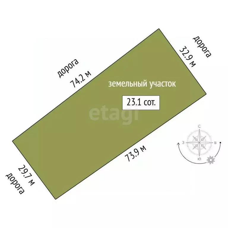 Участок в Тюменская область, Исетский муниципальный округ, д. Кукушки ... - Фото 1