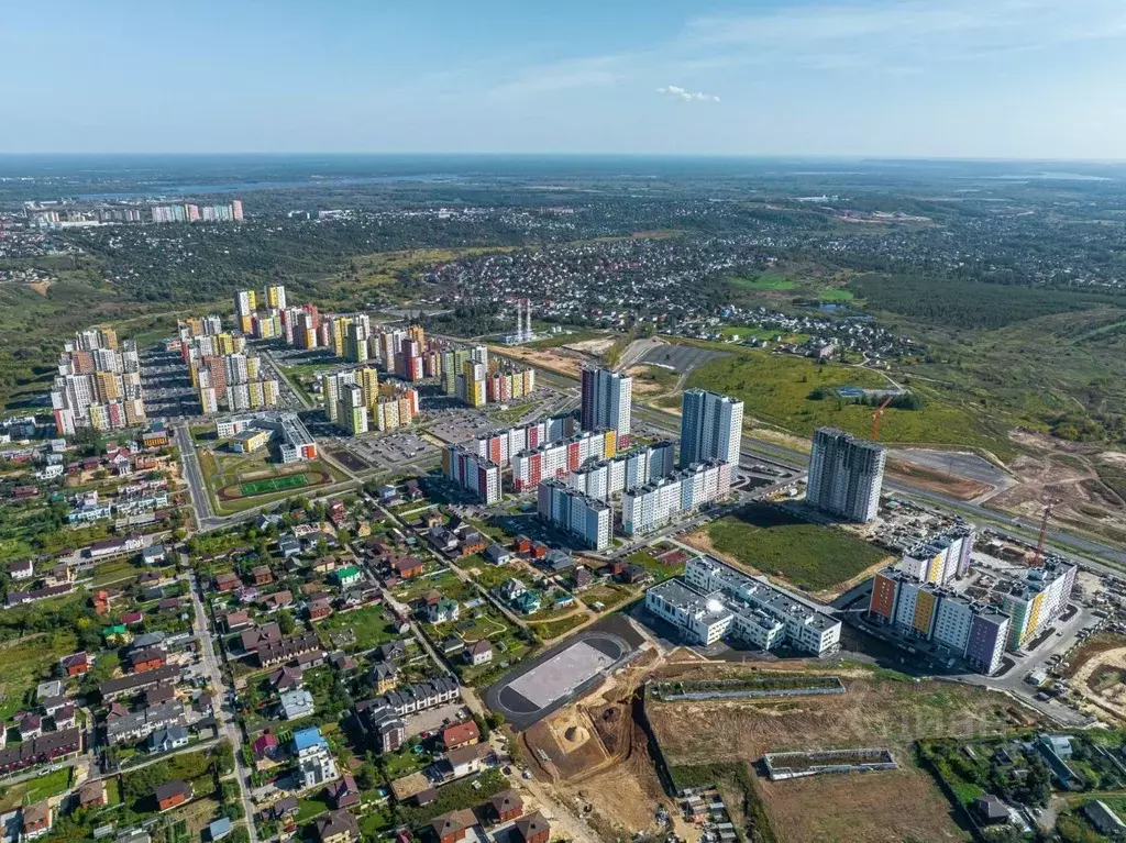1-к кв. Нижегородская область, Нижний Новгород Кузнечиха Город жилой ... - Фото 2