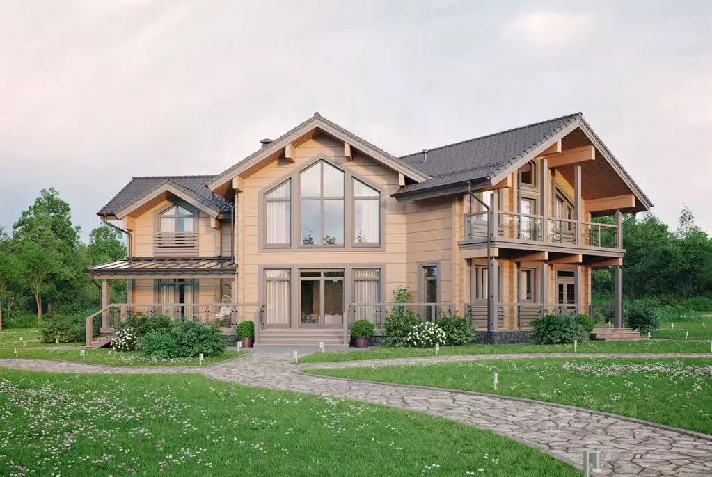 Дом в Ленинградская область, Всеволожский район, Куйвозовское с/пос, ... - Фото 1