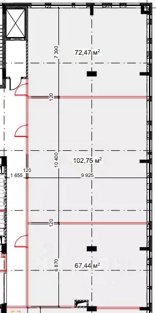 Помещение свободного назначения в Москва Миклухо-Маклая ул., 36А (380 ... - Фото 2