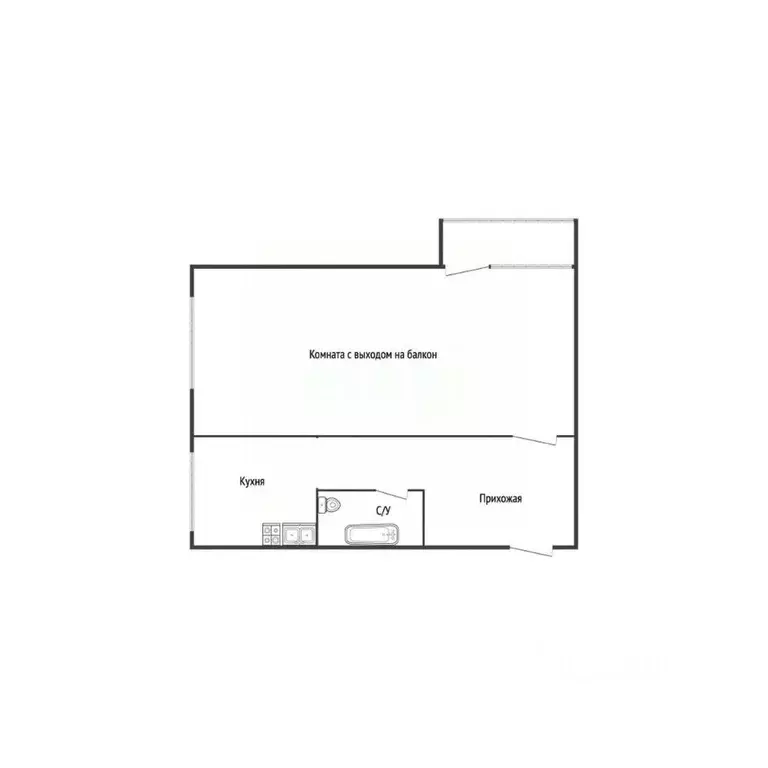 1-к кв. Смоленская область, Ярцево ул. Старозавопье, 5 (36.0 м) - Фото 2