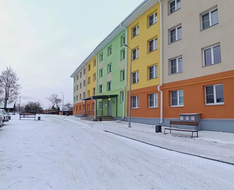 1-к кв. Псковская область, Новосокольники Речная ул., 3 (31.0 м) - Фото 1