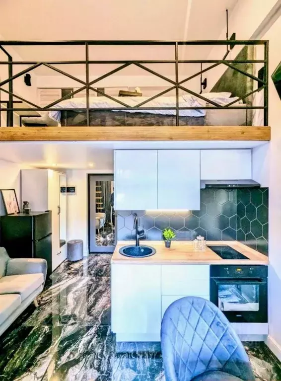 Студия Москва 2-я Рощинская ул., 10 (25.0 м) - Фото 1