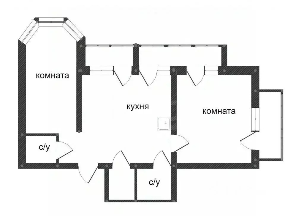 3-к кв. Приморский край, Владивосток Некрасовская ул., 48А (116.75 м) - Фото 1