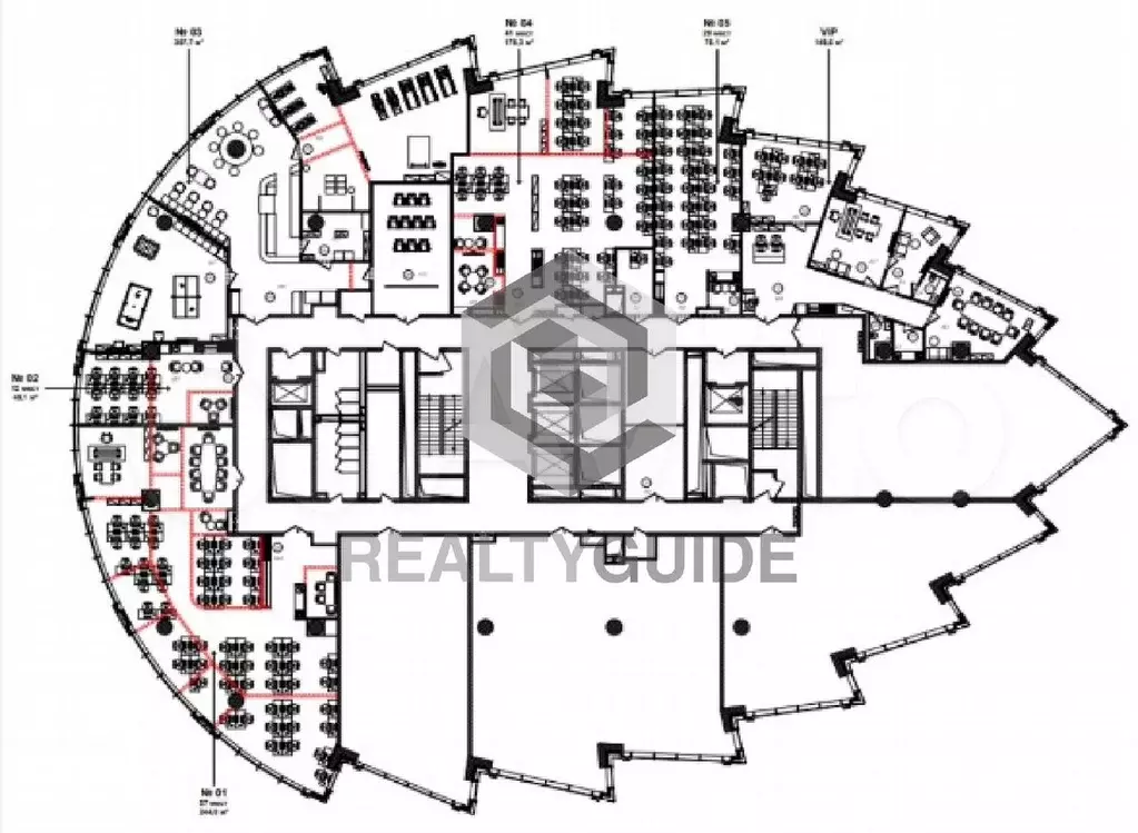 48 м2 Бизнес центр  DM tower  A - Фото 0