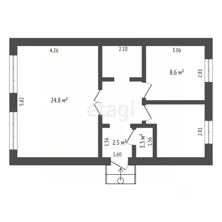 Дом в Тюменская область, Тюменский муниципальный округ, с. Перевалово  ... - Фото 2