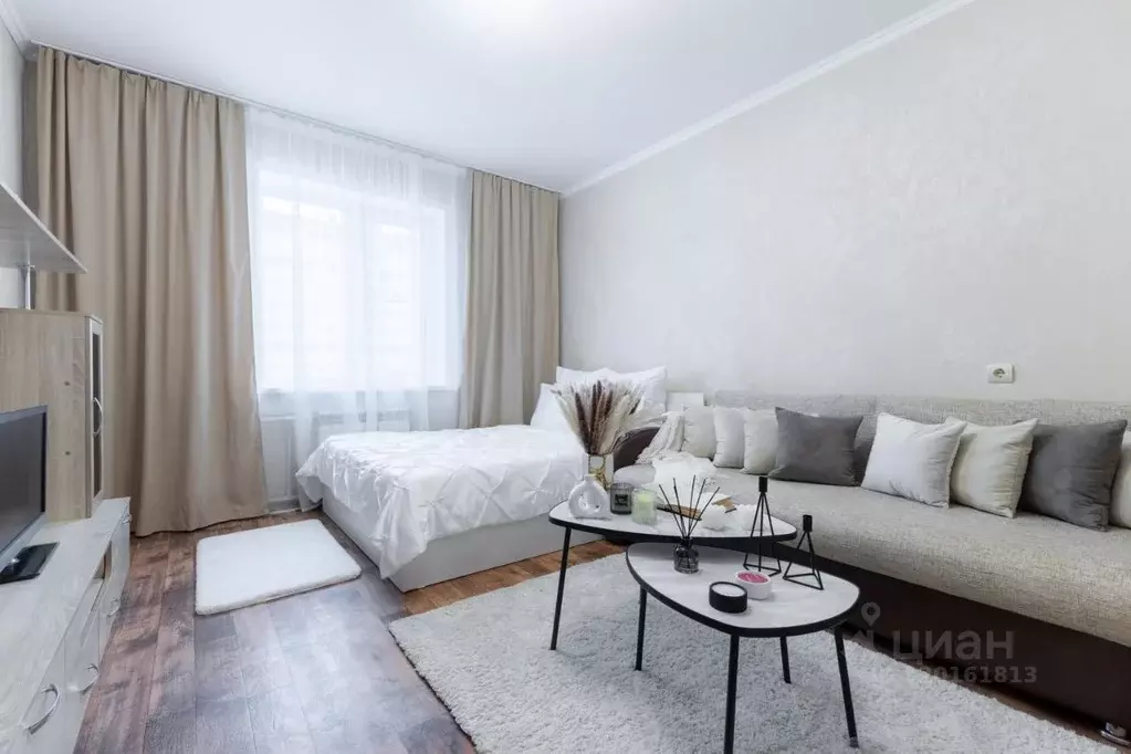 1-к кв. Татарстан, Казань ул. Абсалямова, 39 (39.0 м) - Фото 1